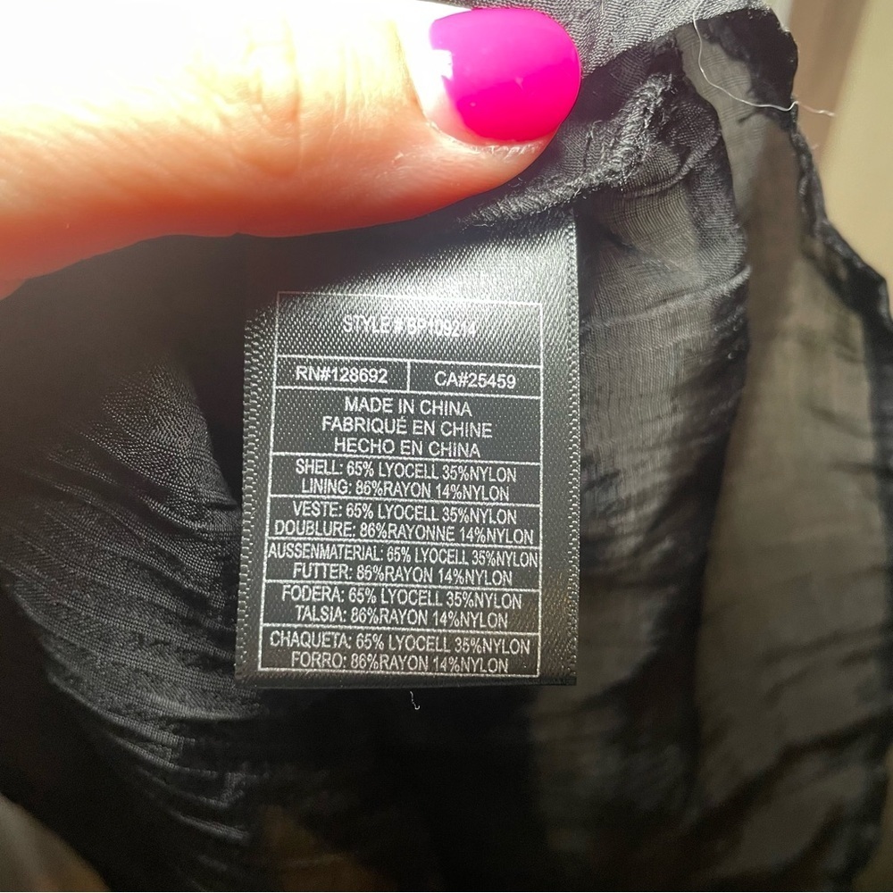 Steve Madden Black Malvina Skirt Size Large - Picture 5 of 7